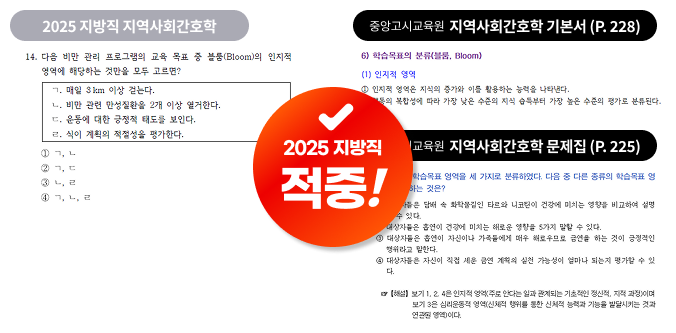 2025 지방직 국어 담화 중 의미 해석 문제, 중앙고시교육원 국어 기본서 71페이지와 국어 284페이지 출제 포인트 적중